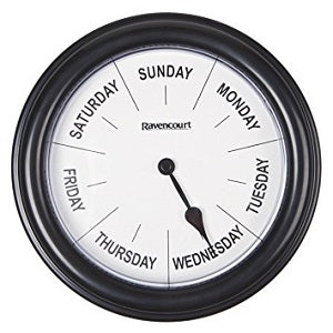 Days of the Week Clock